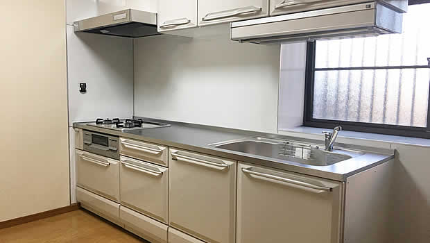 静岡片付け110番のキッチン(台所)掃除サービス