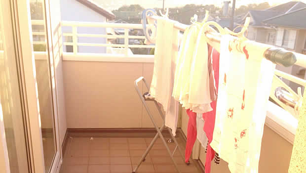 静岡片付け110番のベランダ掃除サービス